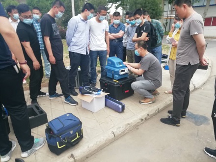 國產PF300助力濟南涉VOCs重點企業普查，青島環控全力做好現場培訓和售后保障